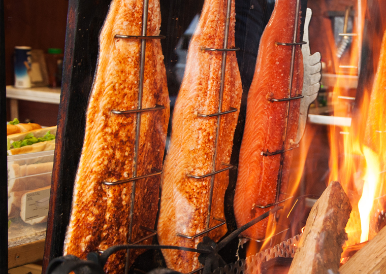 Flaming zalm